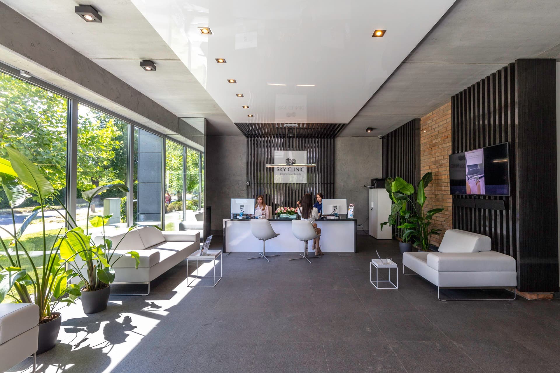Wnętrze kliniki SkyClinic Wrocław